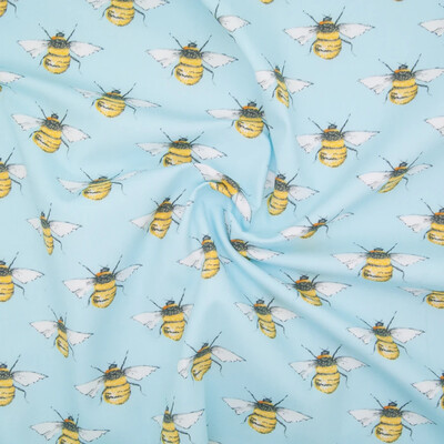 Bumble Bee Sky Blue