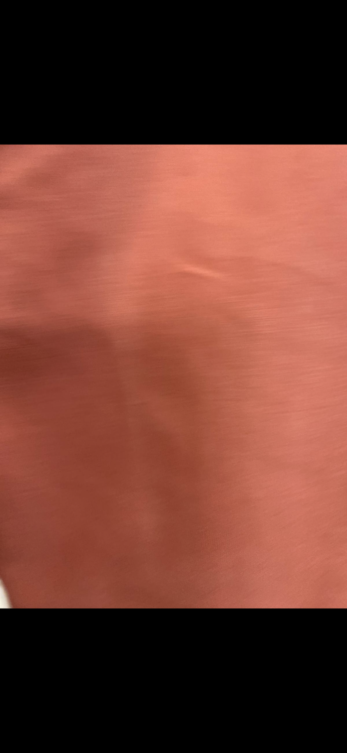 Rust Polycotton Plain