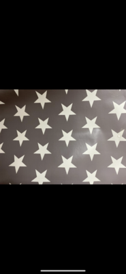 Silver Star Table Cover