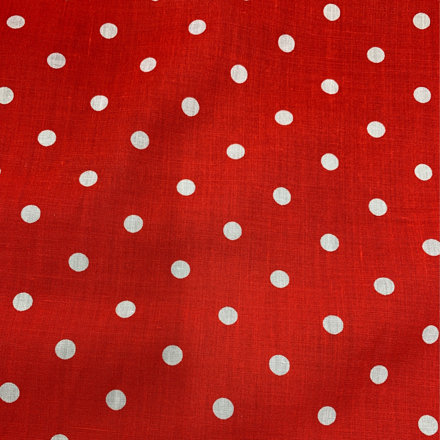 Pea Spots on Red