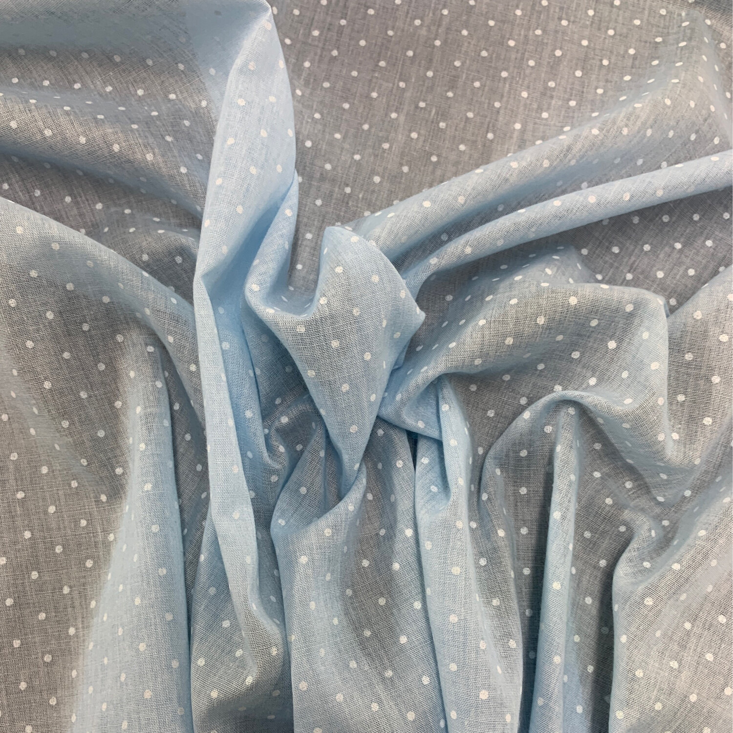 Pin Spots Baby Blue