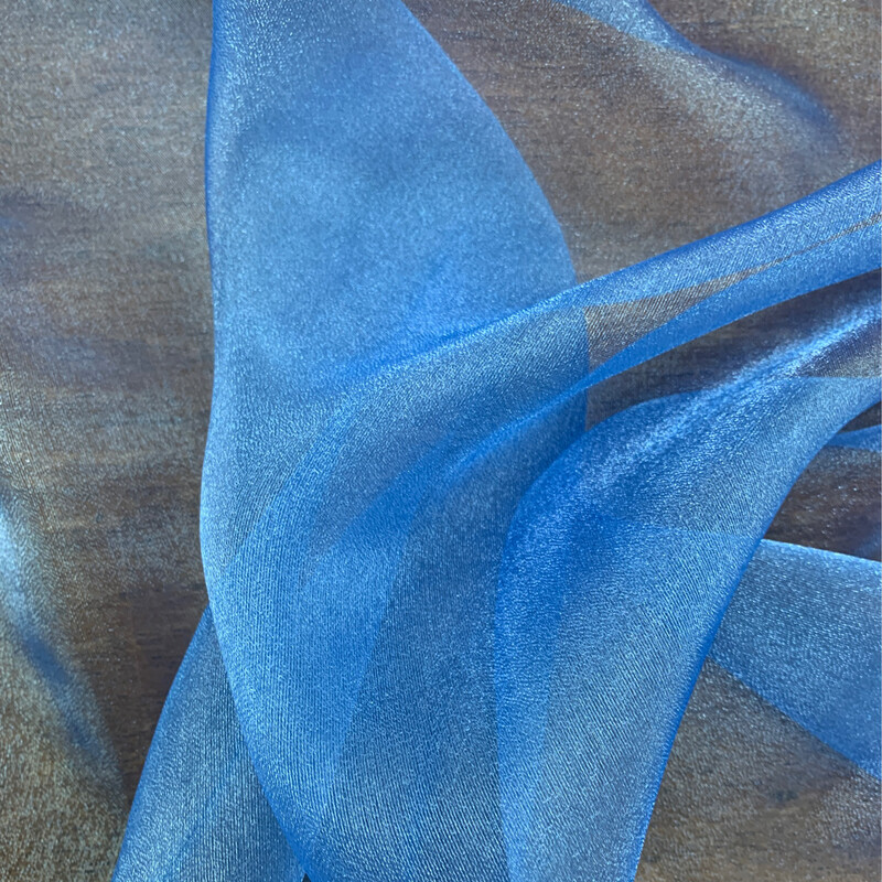 Organza Royal Blue