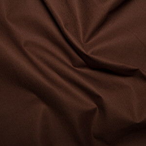 Plain 100% Cotton Dark Brown