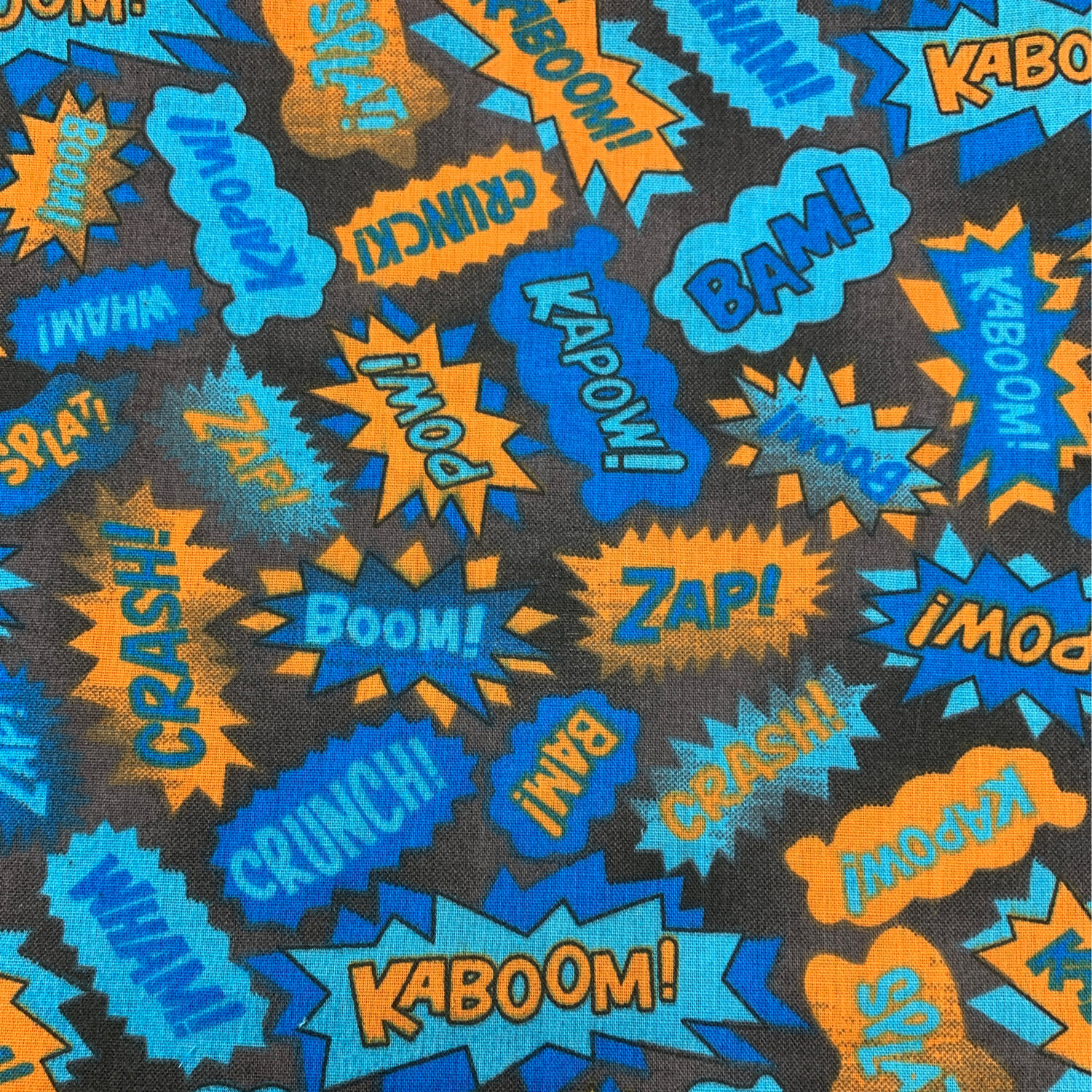 Kaboom Pow Blue/orange