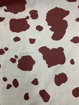 Brown Cow Print