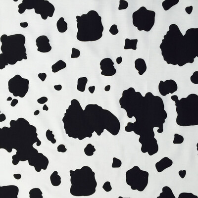 Black Cow Print 