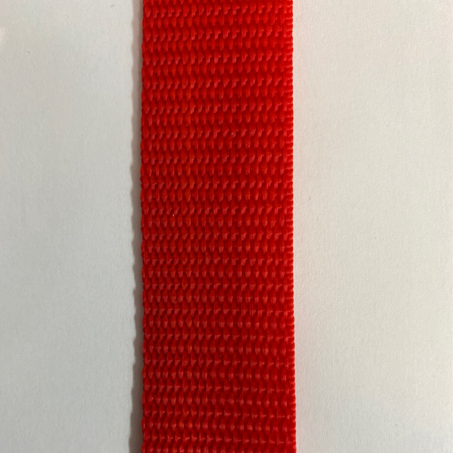 Red Webbing 25mm