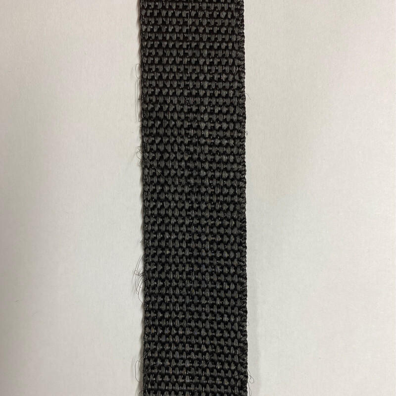 Black Nylon Webbing 25mm