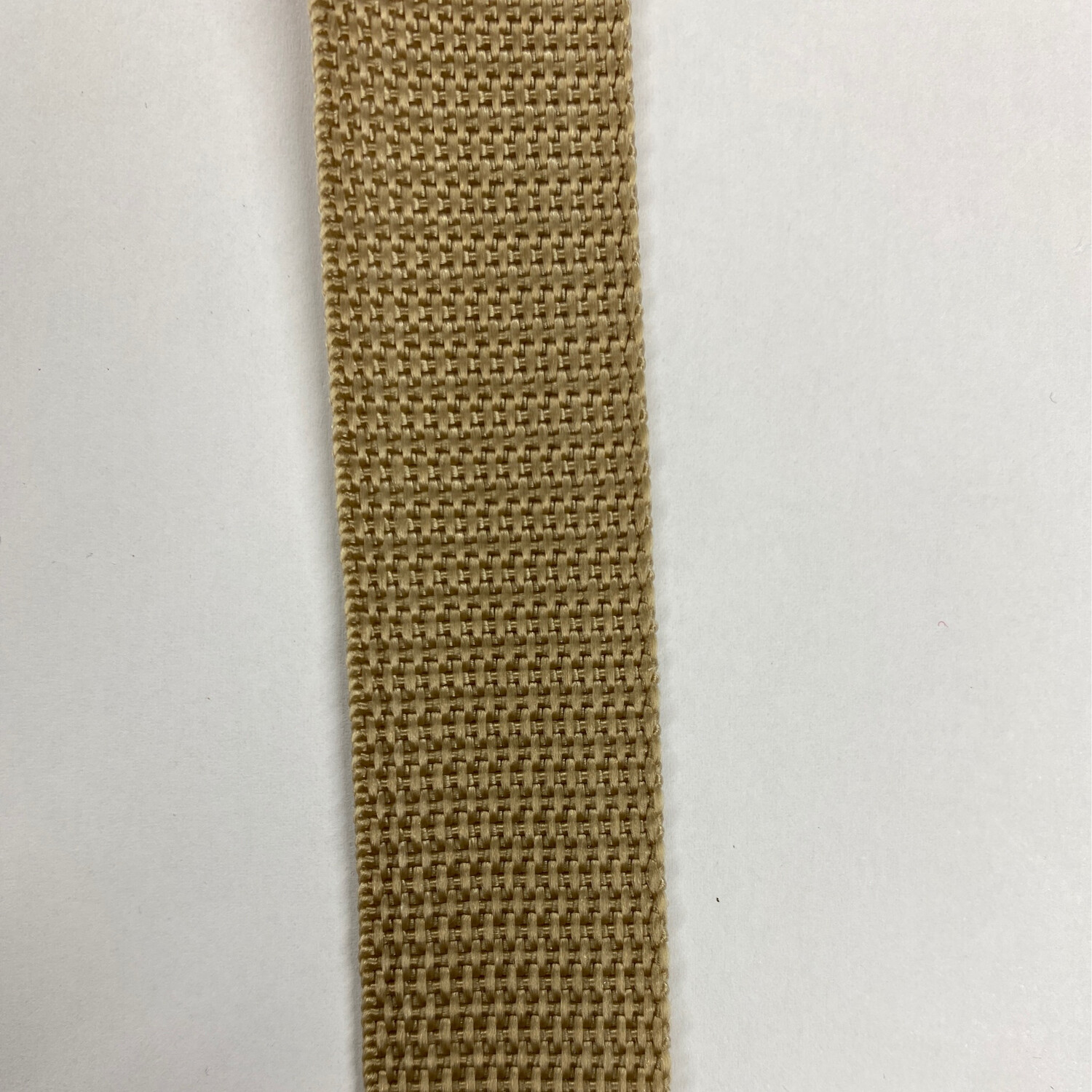 Beige Webbing 25mm
