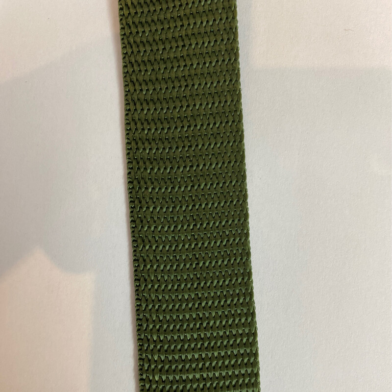 Khaki Webbing 25mm