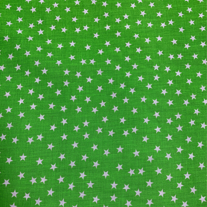 Stars on Lime Green