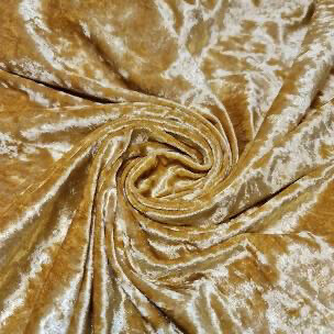 Crushed Velvet Gold