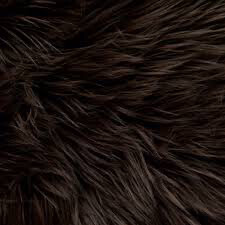 Faux Fur Dark Brown Short