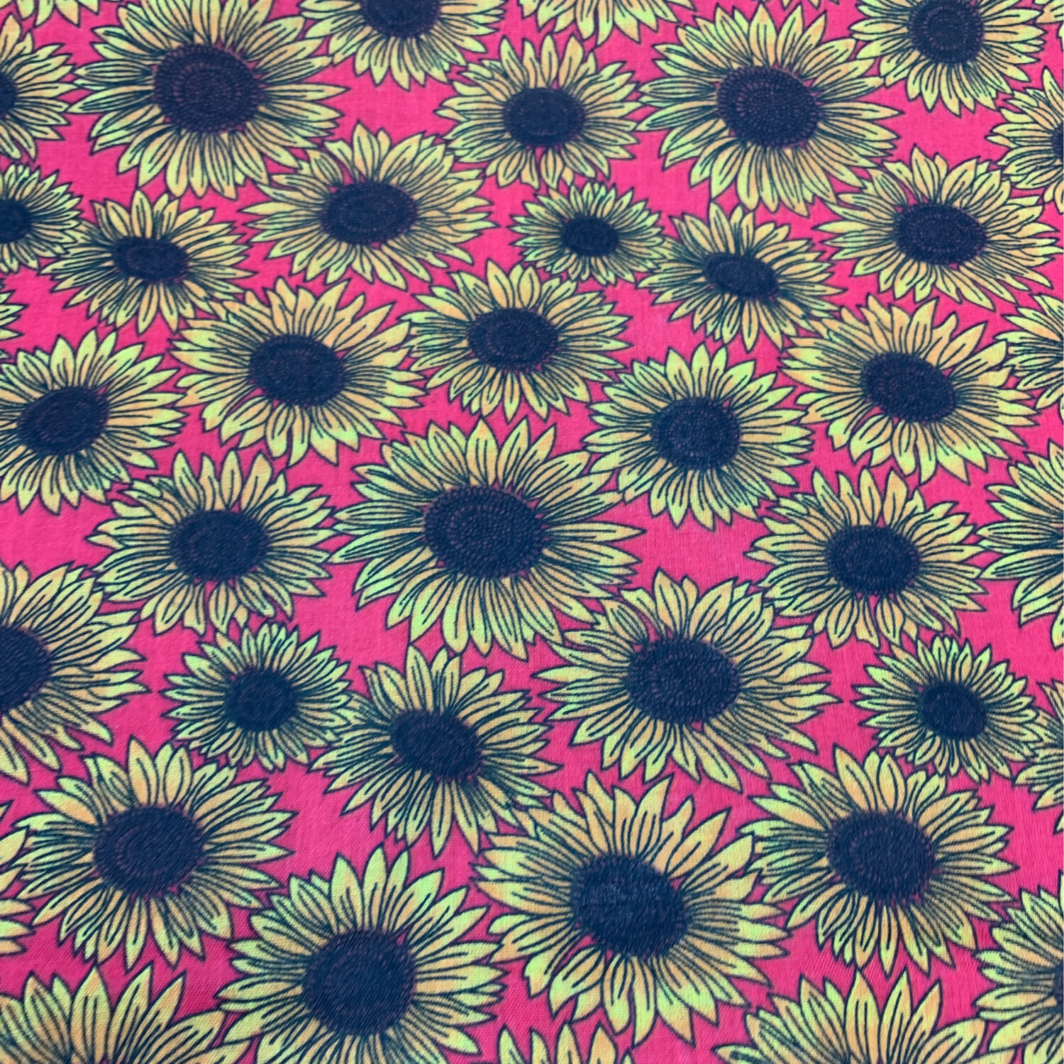 Sunflower Head Red