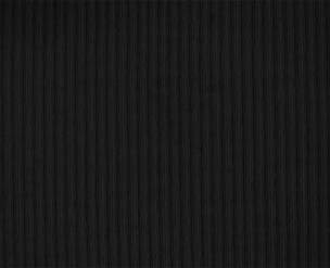 Jersey Ribbing Black Cuff