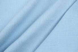 Jersey Ribbing Pale Blue Cuff