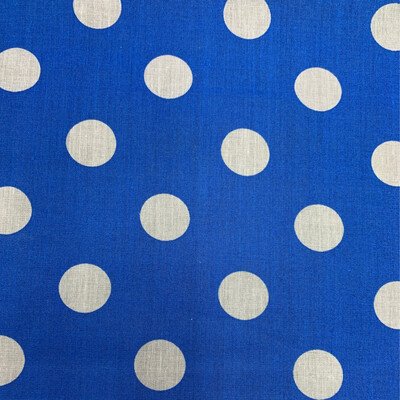 Large Royal Blue Spot 10p Coin Size 