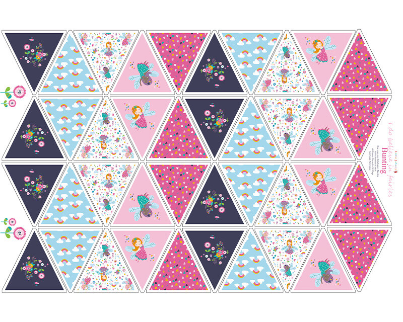 Bunting Triangles Fairy’s 