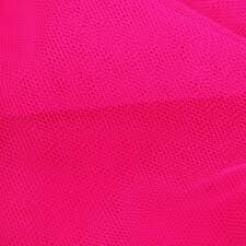 Dress Net Fuchsia Pink