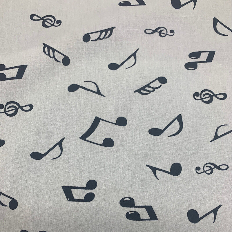 Music Notes White