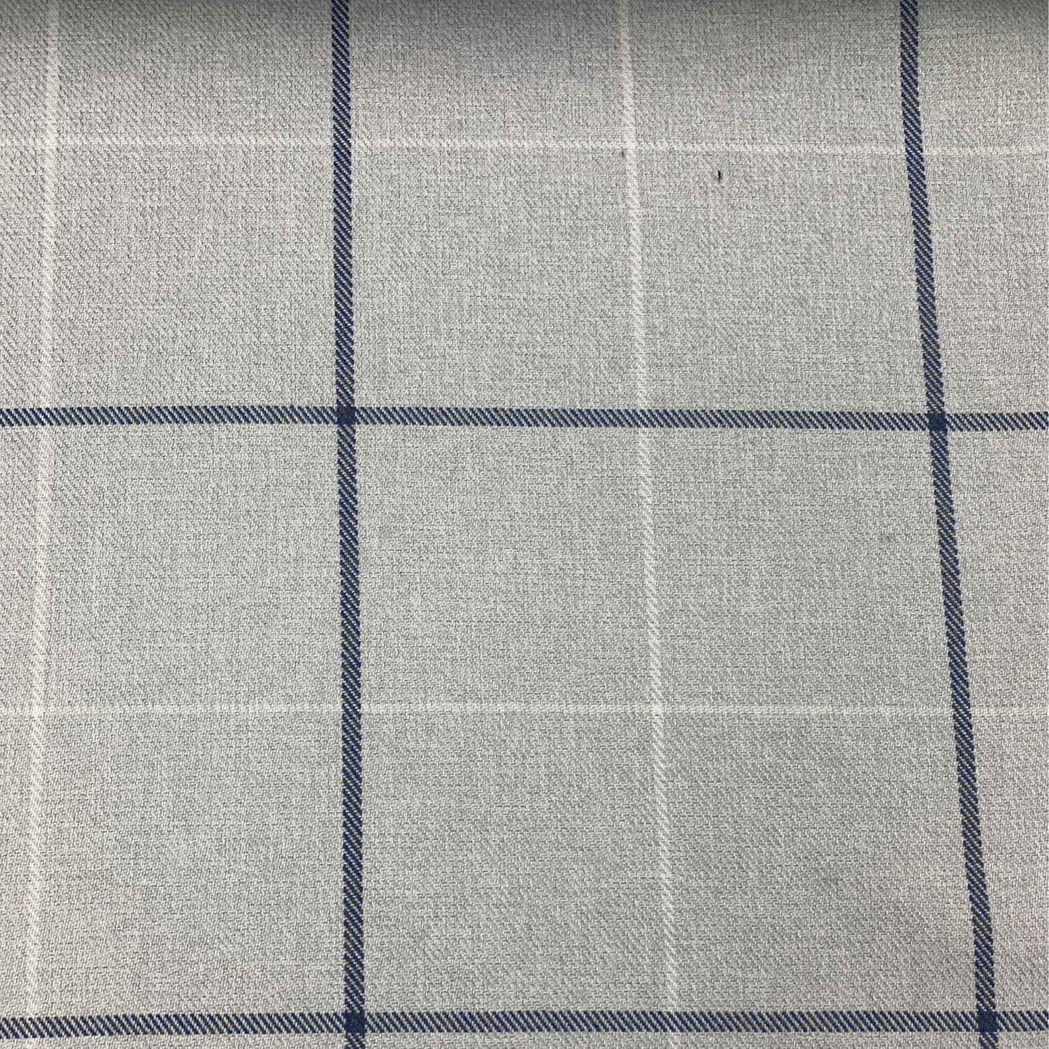 Tweed Look Check Light Grey