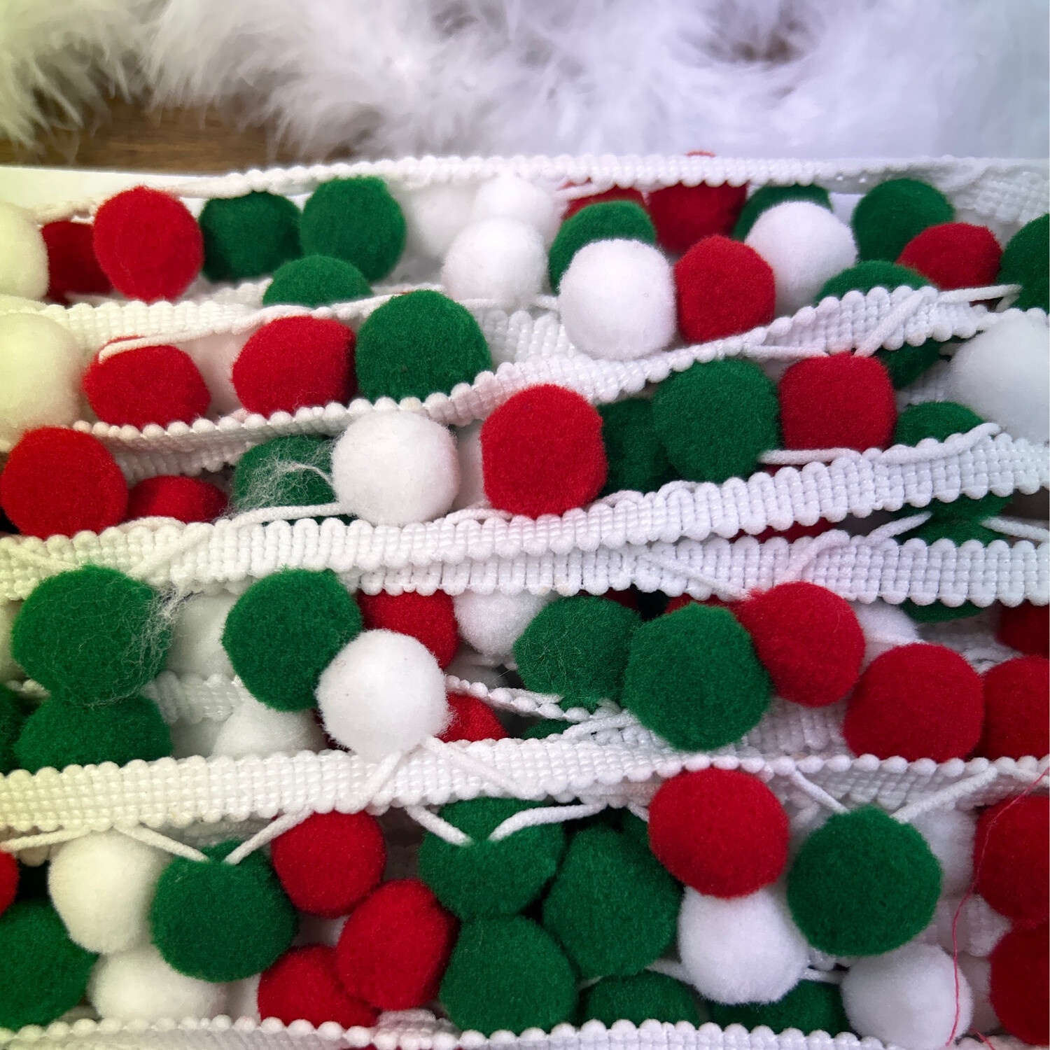 Christmas Pom Pom Trim