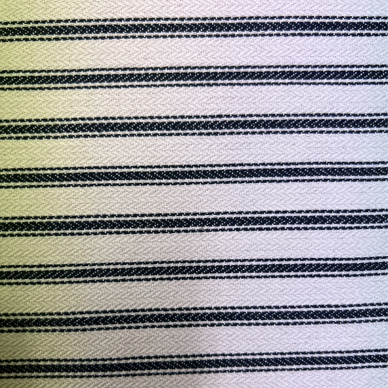 Ticking Stripe Black