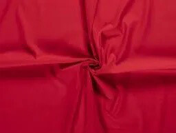Polycotton Sheeting Red