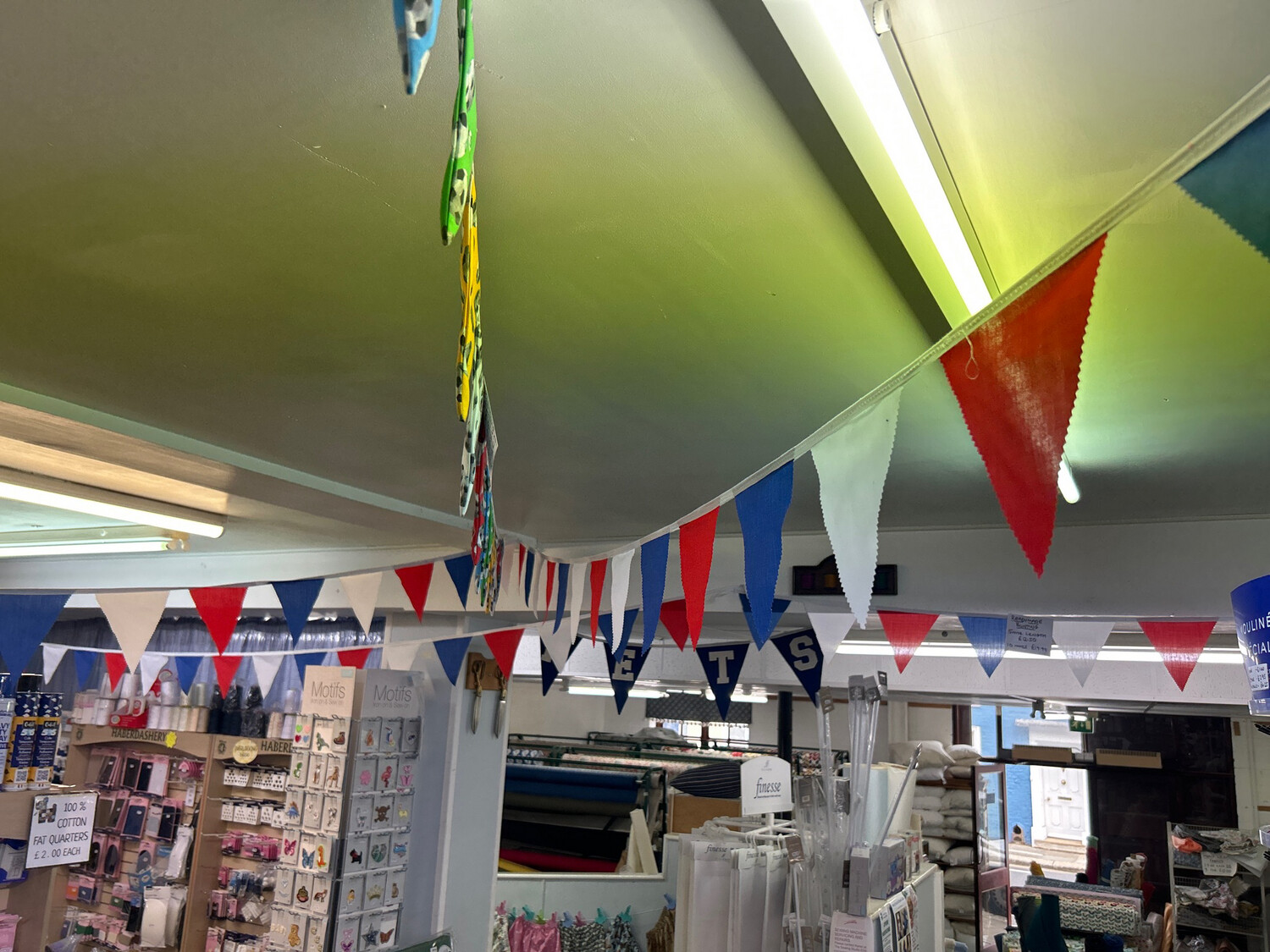 Ready Made Bunting Cotton Union Jack