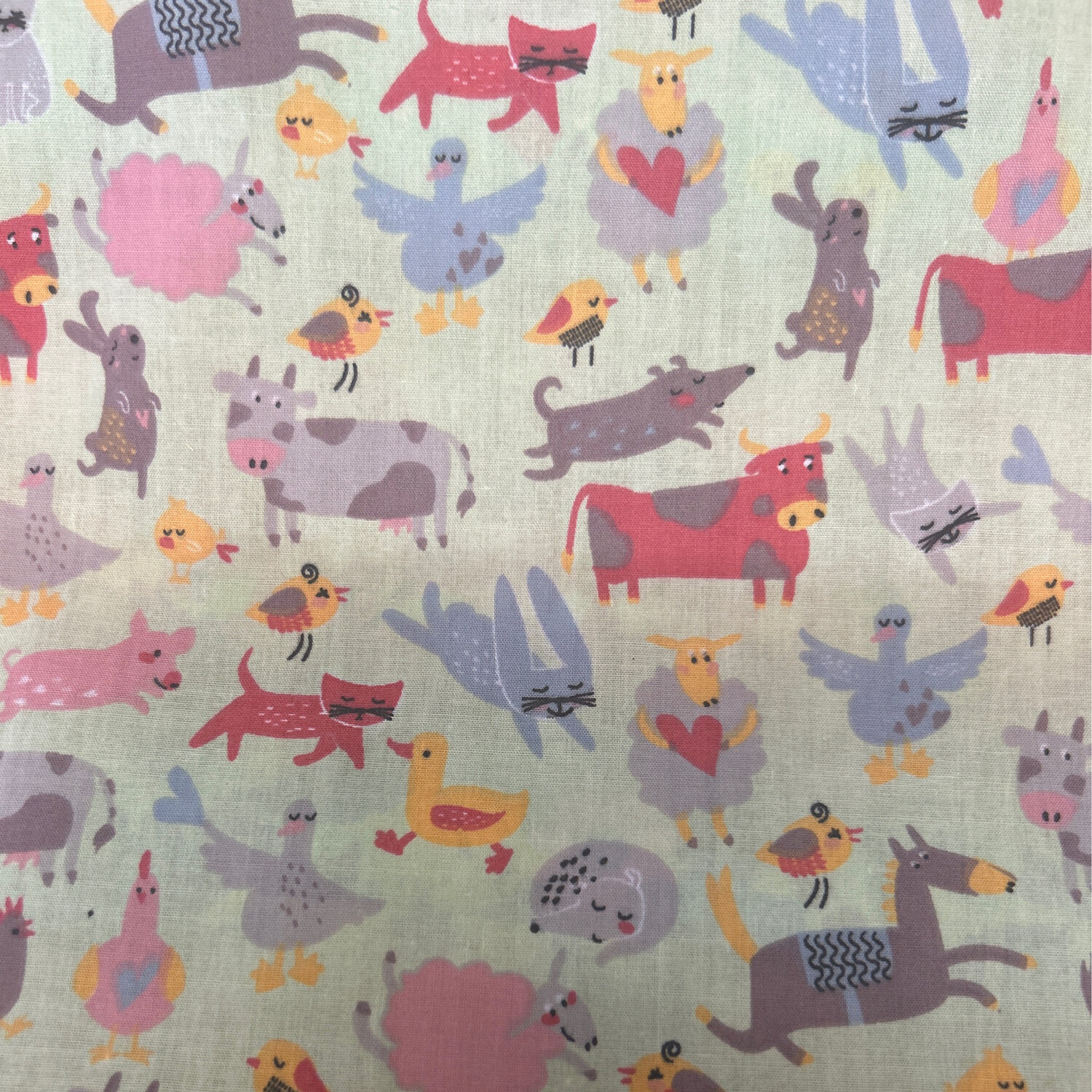 Farmyard Fun Green