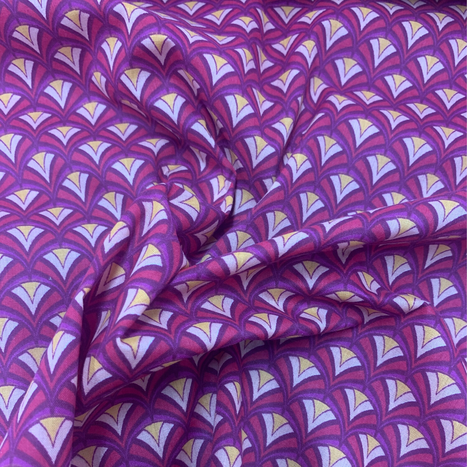 Art Deco Fushia Pink