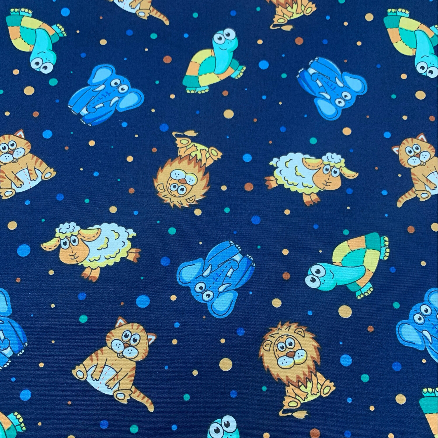 Animal Fun Navy