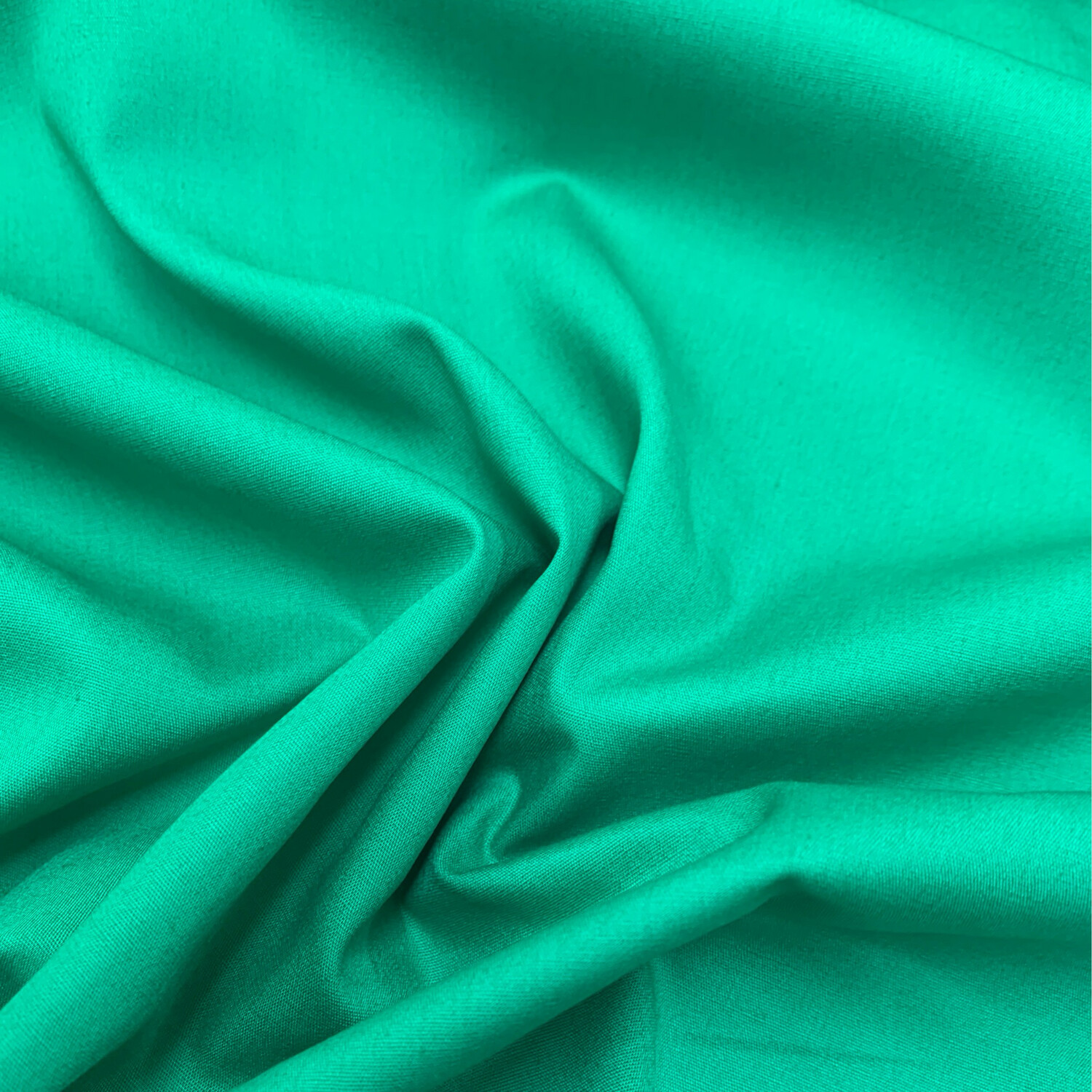 Plain 100% Cotton Emerald 