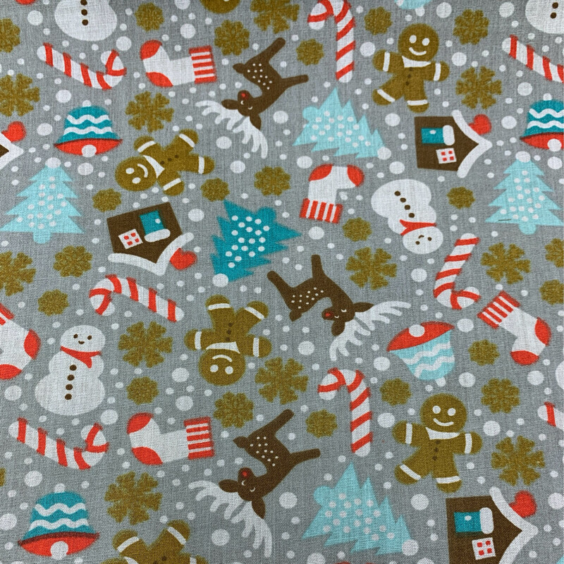 Christmas Scene Silver