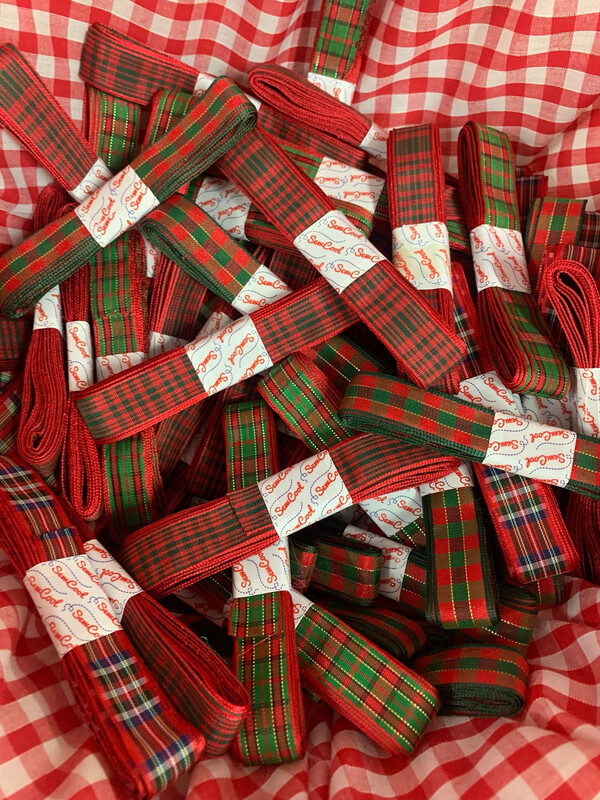 Tartan Ribbon Bundle 3pc x 3m