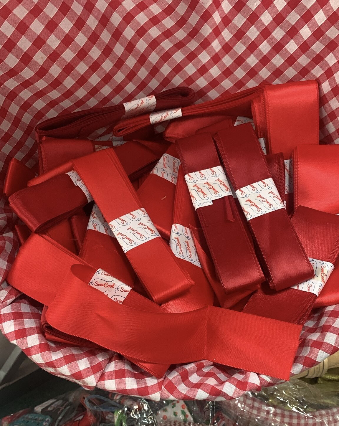Red Ribbon Bundle 3pc x 3m