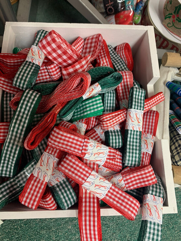 Gingham Ribbon Bundle 3pc x 3m