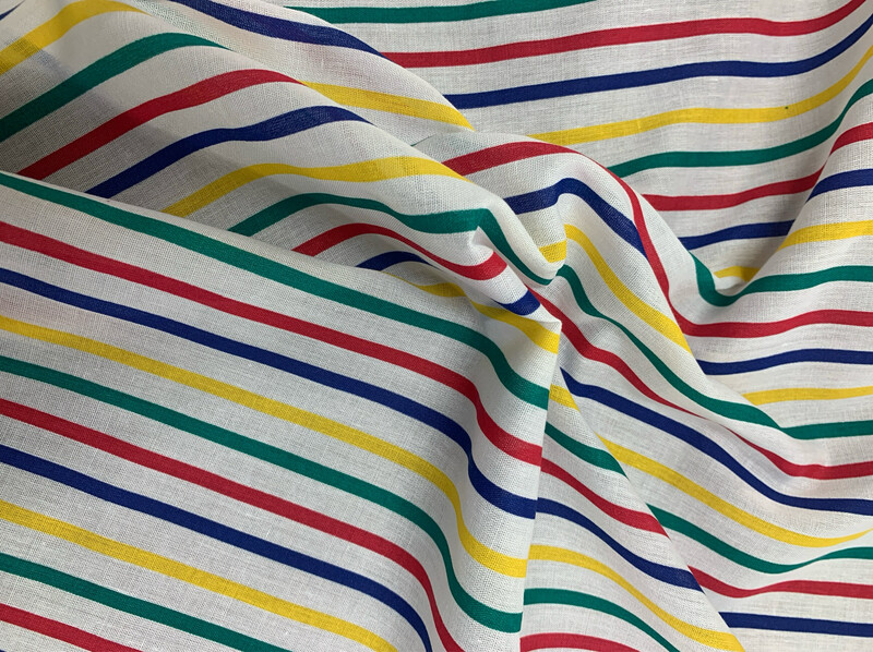 Multicoloured Pin Stripes