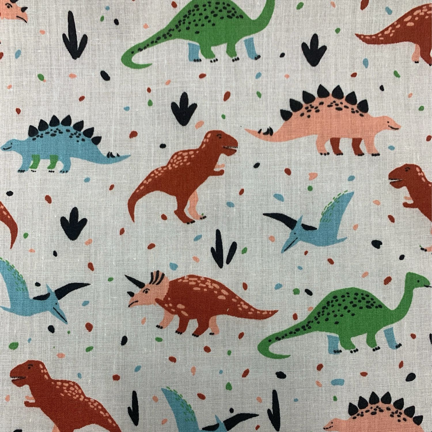 Dinosaur March White