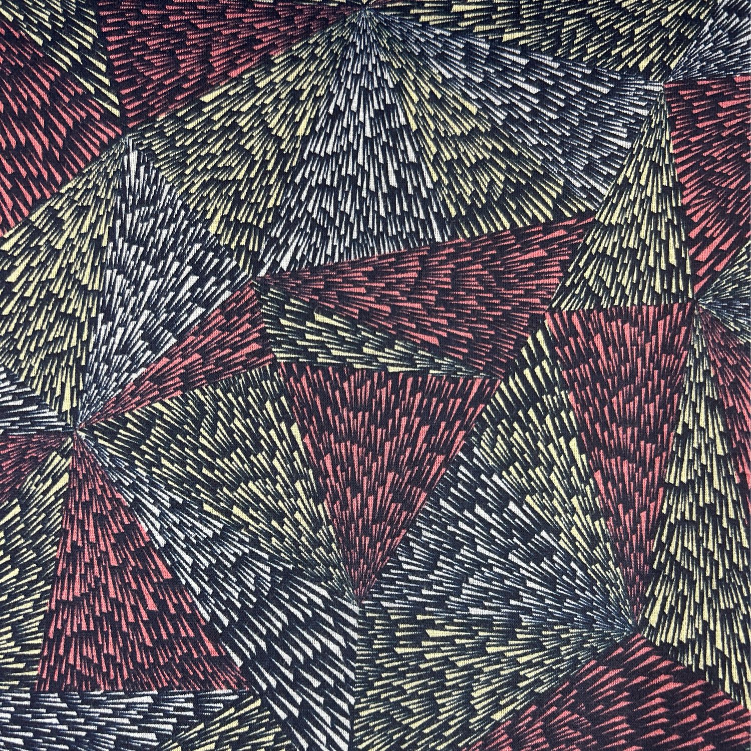 Geometric Splashes Purple
