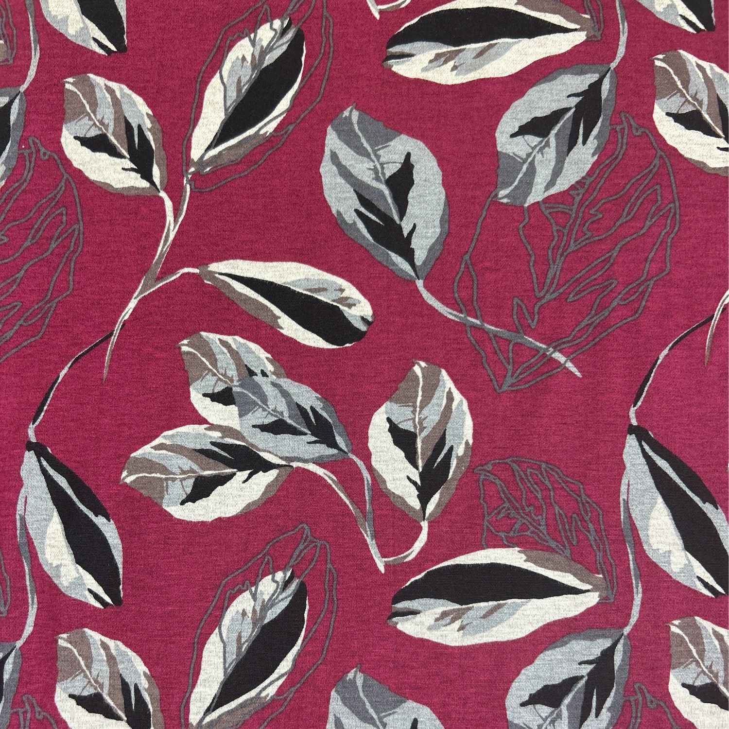 Trailing Leaves Burgandy