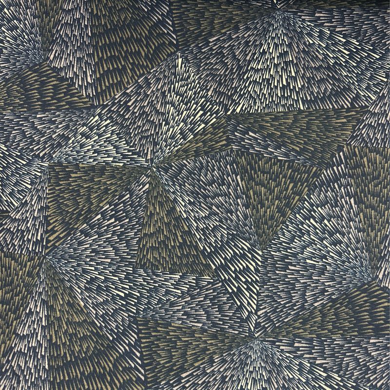Geometric Splashes Blue