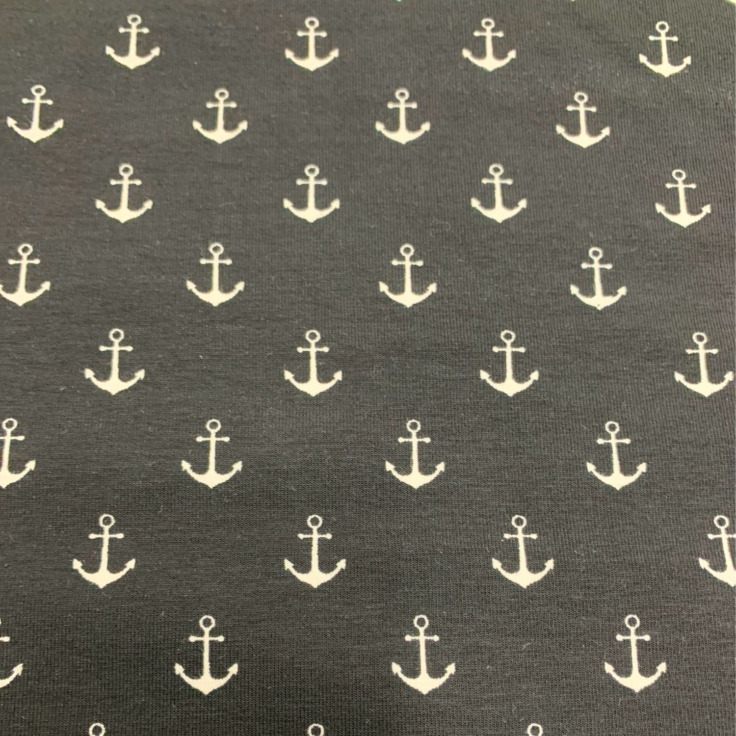 Black Anchor Jersey