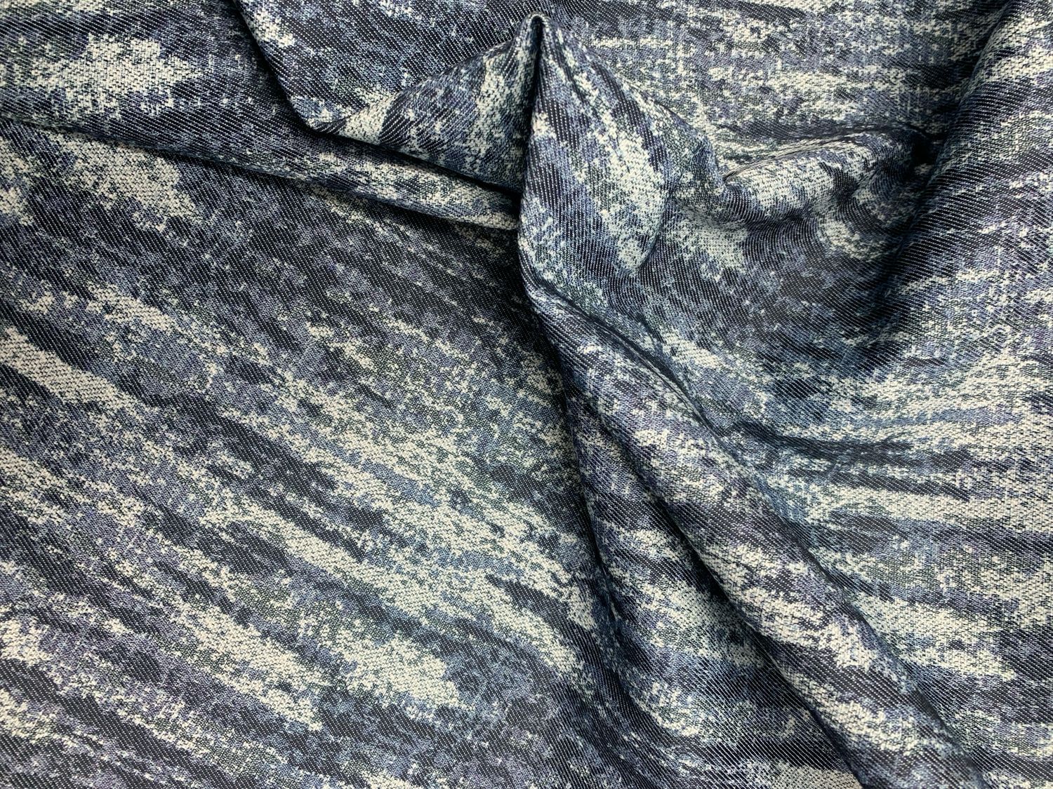 Denim Tye Dye Dark Blue