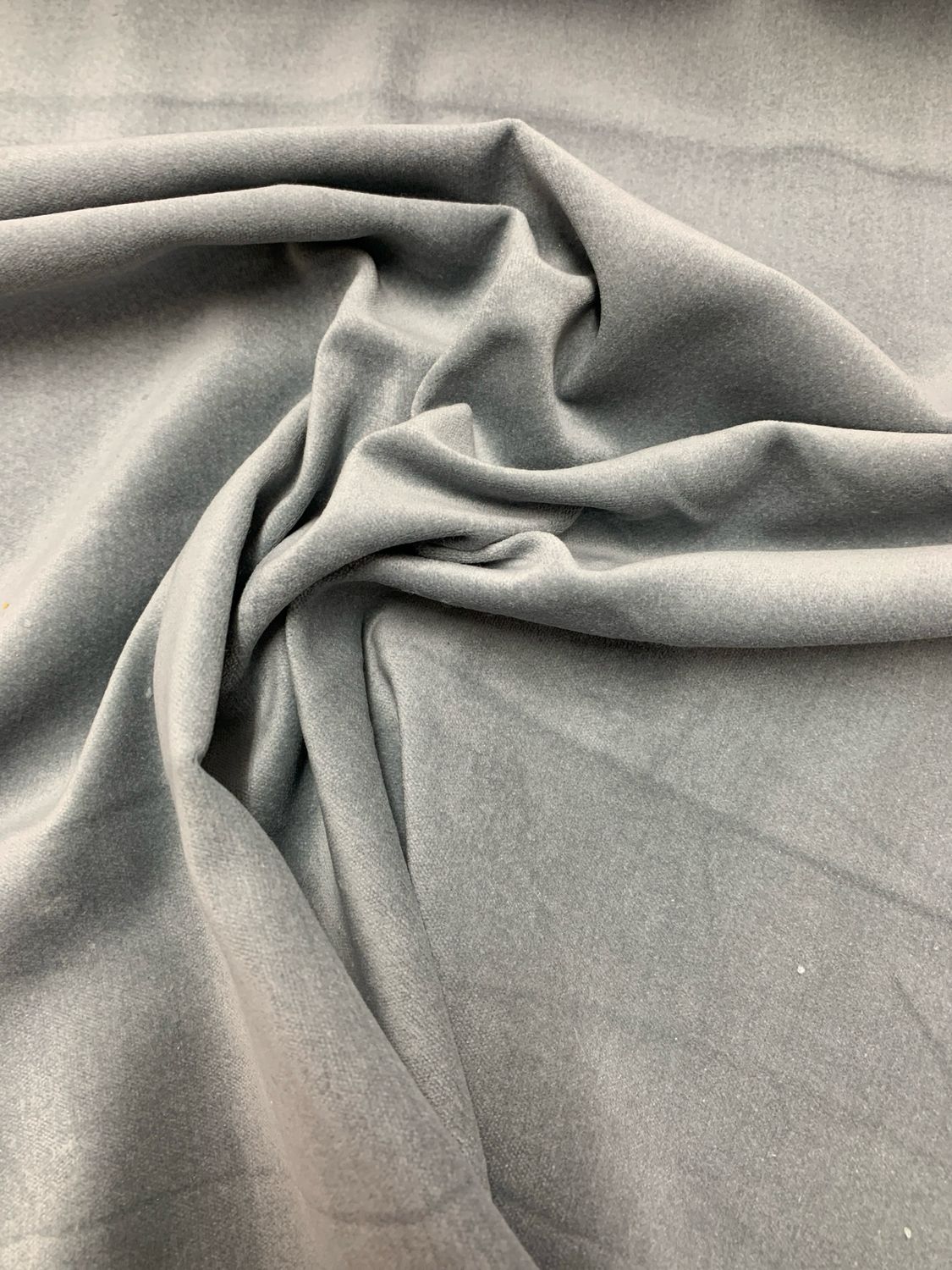 Cotton Velvet Silver