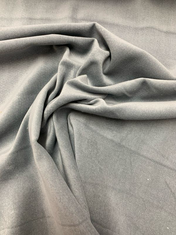 Cotton Velvet Silver