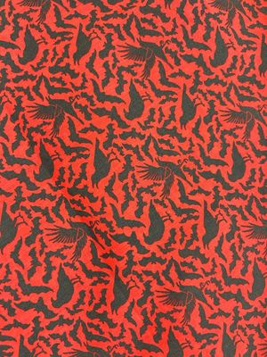 Bats And Crows Red
