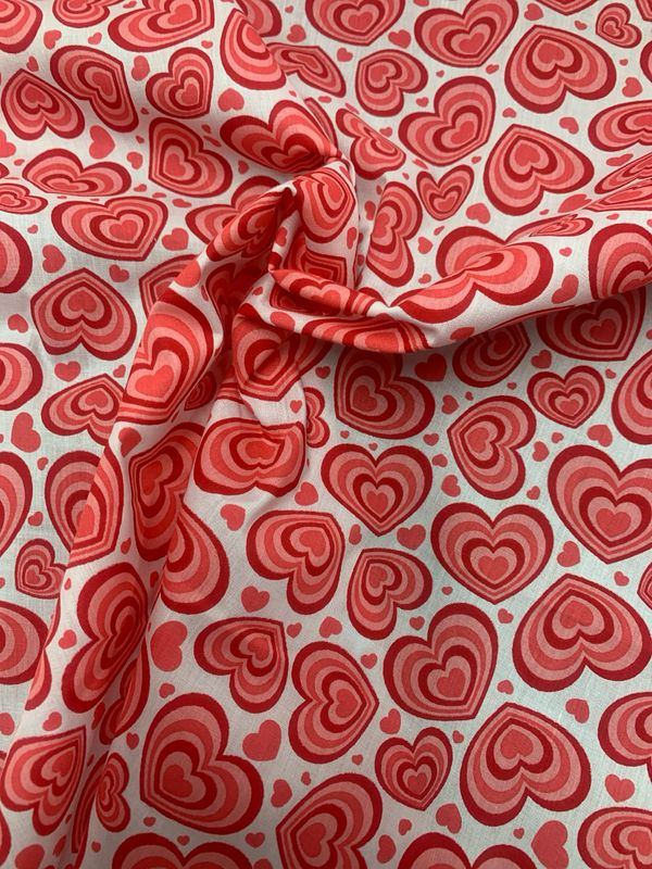 Funky Heart Red