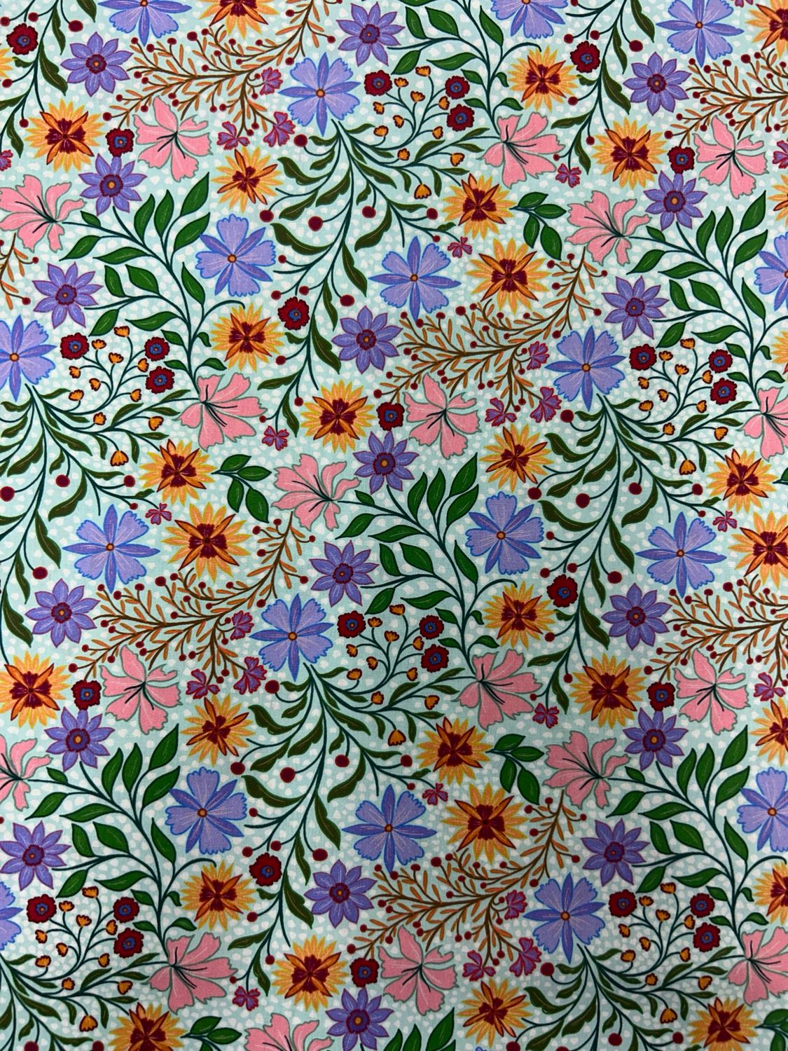 Mottistone Floral Purple