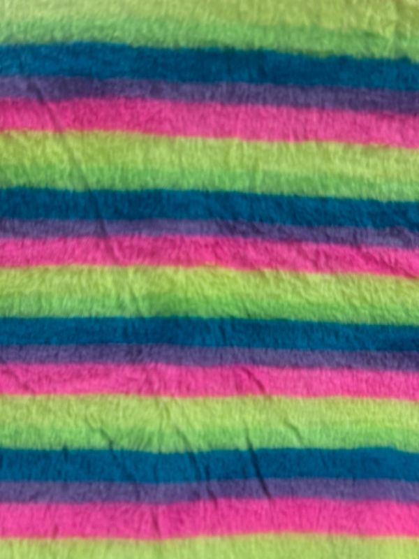 Neon Stripe Fleece